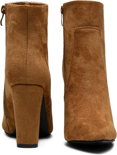 Miniatura 6 de Vepose Botas de tobillo 9633 para mujer, botas de tacón alto de aguja de moda, botas de vestir con punta de punta