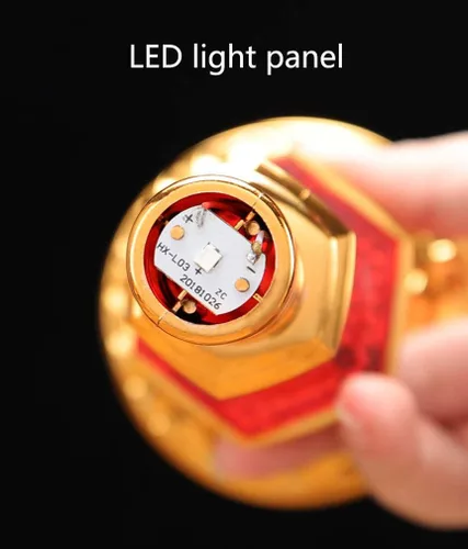 Miniatura 4 de Lámpara de vela china retro LED estilo vintage nostálgico antiguo estilo chino suministros budistas - 1 par Rojo