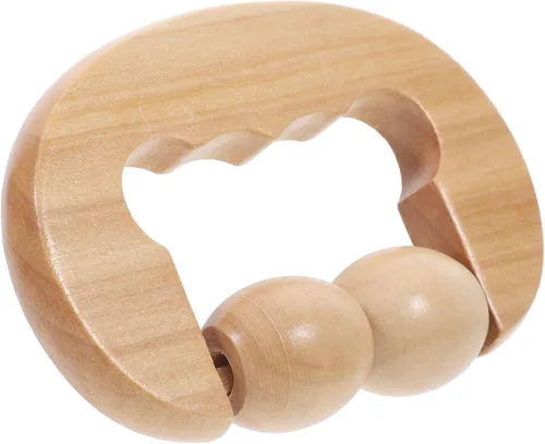 Miniatura 3 de FOMIYES Pcs Relajante Rodillo Masajeador de Madera para Espalda Cuello Piernas Brazos Cara Herramienta de Alivio Portátil
