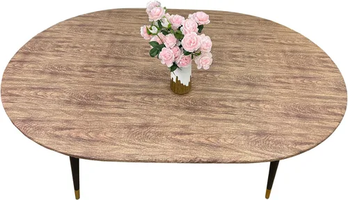 Miniatura 44 de Pioggia Mantel redondo de vinilo ajustable con reverso de franela, mantel elástico, impermeable, a prueba de aceite, mantel de plástico ideal
