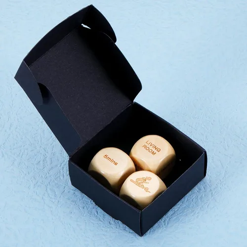 Miniatura 7 de Dados de aniversario para parejas, novio, marido, novia, esposa, dados divertidos para adultos, dados traviesos para parejas, regalos Birtdhay
