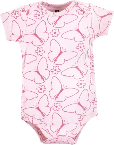 Miniatura 509 de Hudson Baby baby-girls Cotton Bodysuits 3-pack