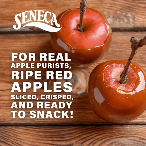 Miniatura 7 de Seneca Chips de manzana de caramelo Hecho de manzanas frescas 100% manzanas rojas deliciosas Huertos de Yakima Valley Perfección de manzana