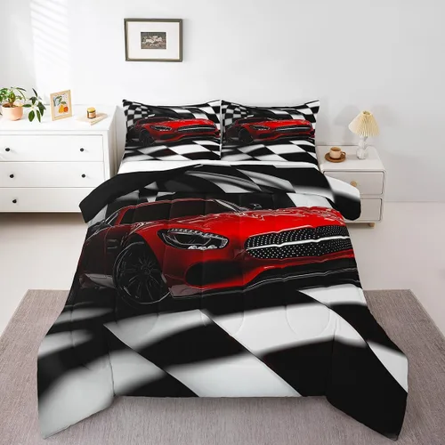 Miniatura 18 de Erosebridal Edredón de Gatos Lindos para Niños con Líneas de Arcoíris Neón, Juego de Ropa de Cama Individual para Niñas, Niños y Adolescentes, Gatos