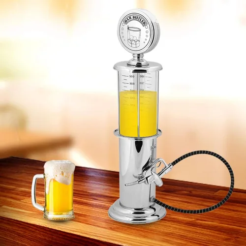 Miniatura 8 de Mini dispensador de alcohol de 1000 cc, dispensador de cerveza de una sola pistola, bomba de fiesta de barril para jugo de cerveza, bomba de picnic