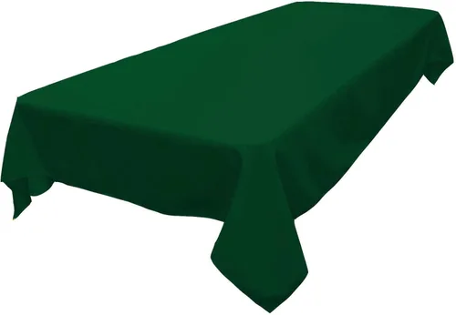 Miniatura 239 de LA Linen Mantel rectangular lavable de popelín de poliéster, resistente a las manchas y a las arrugas, cubierta de mesa 60x84, mantel de tela