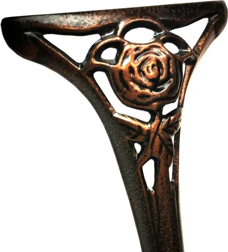 Miniatura 5 de Oakland Living Juego de 3 piezas Rose Bistro con mesa superior de aluminio fundido de 23.5 pulgadas Bronce antiguo
