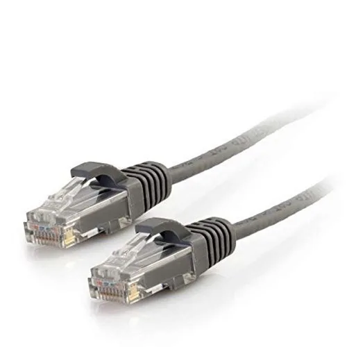 Miniatura 14 de C2G/Cables to Go 27872 Cable de red Ethernet cruzado Cat6 sin blindaje (UTP) sin enganche, amarillo (2,13 metros/7 pies)