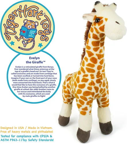Miniatura 2 de TigerHart Evelyn The Giraffe - Peluche de 11 pulgadas