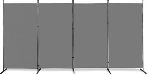Miniatura 11 de Divisor de habitación, 6 pies de alto, plegable, de privacidad, separador de habitación portátil para separador de habitaciones, divisores de pared