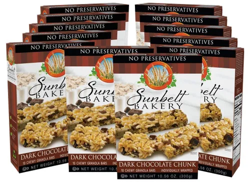 Miniatura 19 de Sunbelt Bakery Barras de granola masticables dulces y saladas de almendras, barras de 50-1.0 onzas (5 cajas)