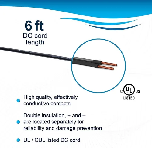 Miniatura 5 de HQRP Adaptador de CA/fuente de alimentación para teclados Casio CTK-431 / CTK431 / CTK-451 / CTK451 Reemplazo de teclados [listado UL] Plus HQRP