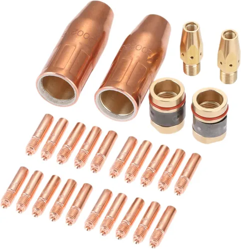 Miniatura 8 de Kit de accesorios para pistola de soldadura MIG de 0.030 pulgadas, difusores de boquilla para Miller Millermatic M-10/15 Hobart H-9/10: 25 puntas