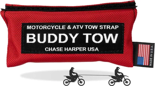 Miniatura 5 de Chase Harper USA 9100 - Buddy Tow - Correa de nailon resistente con especificaciones militares (prueba de 1785 libras) 12' x 1" - Rosa intenso