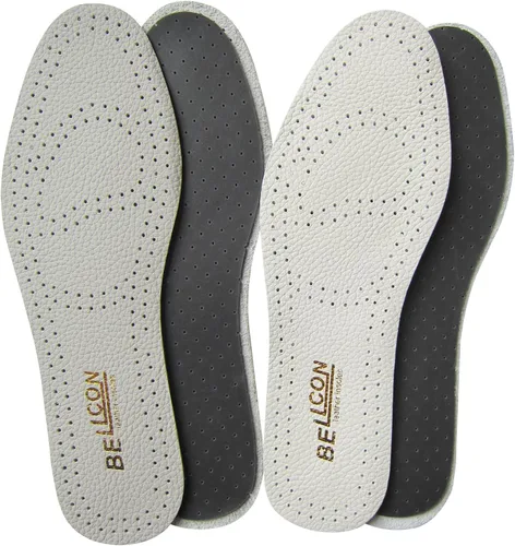 Miniatura 13 de Bellcon - Plantillas de cuero para hombres, inserciones de cuero fino para botas de hombre, almohadillas de zapatos de longitud completa con carbono