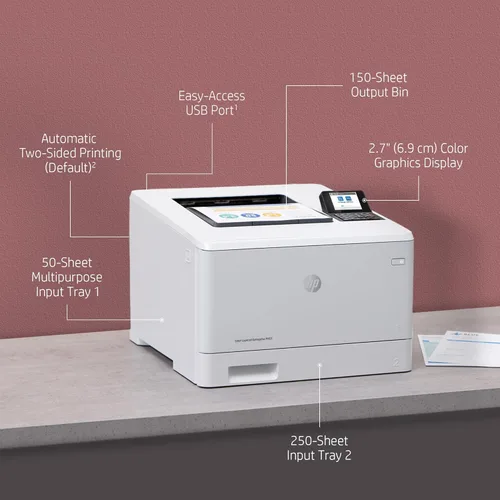 Miniatura 4 de HP Color LaserJet Enterprise M455dn Impresora dúplex (3PZ95A)