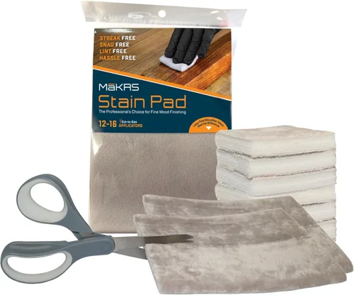 Miniatura 10 de MāKRS Almohadilla para Tinte de Doble Grosor, Almohadillas para Teñir Cortables a Medida, Paquete de 1, Aplicador Sin Pelusas, Sin Enganches, Sin