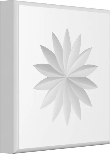 Miniatura 12 de Ekena Millwork ROSP050X050X100SDG11 Roseta estándar con borde redondeado, 5 pulgadas de ancho x 5 pulgadas de alto x 1 pulgadas de alto, PVC
