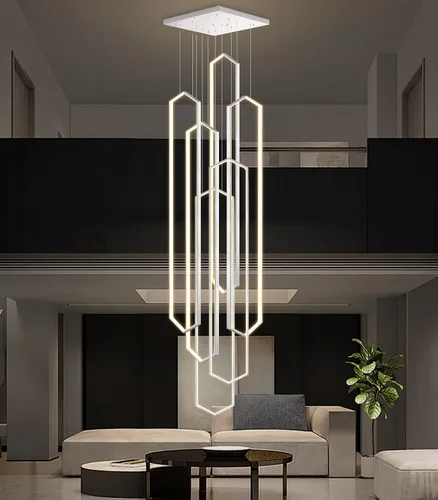 Miniatura 22 de Lámpara colgante regulable de 3 anillos para ajustar mini lámpara LED de techo para cocina, isla, comedor, sala de estar, dormitorio, dorado