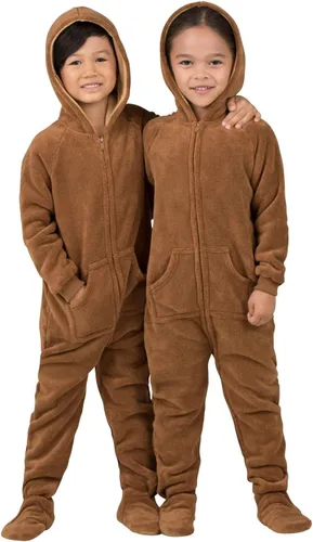Miniatura 5 de Footed Pajamas - Pijama de una pieza de chenilla para niños pequeños Enterizo de pijama de una pieza para niños y niñas Unisex