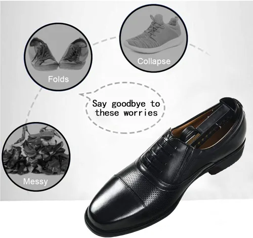 Miniatura 5 de PHABULS Árboles de zapatos de longitud ajustable para hombre