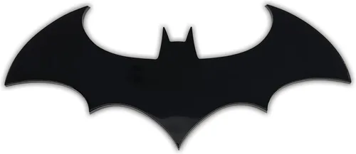 Miniatura 12 de Emblema cromado Batman (3D Bat) para auto Cromo Clásico (3.25")