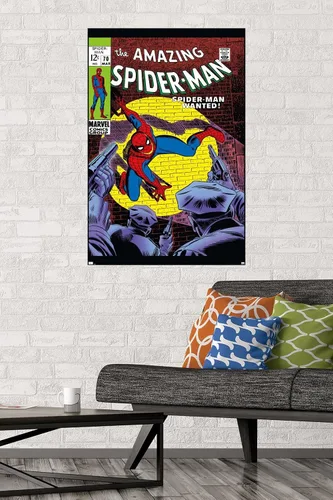 Miniatura 2 de Trends International Marvel Comics Amazing Spider-Man #70 - Póster de pared, 34 pulgadas de largo x 22.4 W, versión premium sin marco