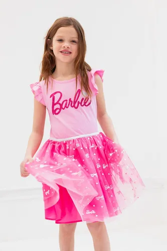 Miniatura 2 de Barbie Vestido de tul para niñas de talla pequeña a talla grande