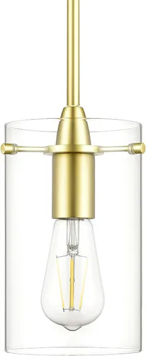 Miniatura 10 de Effimero Colgante de latón., LL-P311-SB latón satinado