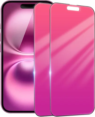 Miniatura 15 de Paquete de 4 protectores de pantalla de privacidad para iPhone 16 Pro Max de 6.9 pulgadas, vidrio templado para iPhone 16 ProMax, marco de luz