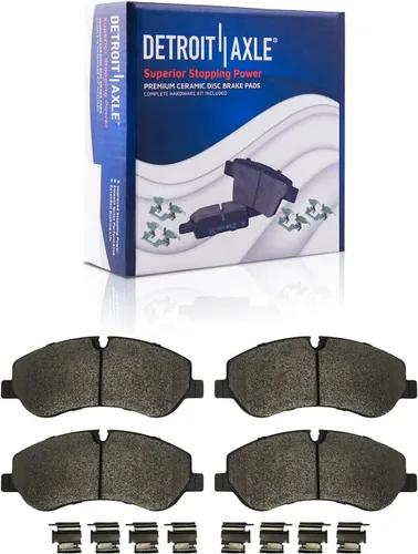 Miniatura 147 de Detroit Axle - Pastillas de freno traseras para Kia Sportage 2017-2022, Hyundai Tucson 2016-2021, pastillas de freno de cerámica 2018 2019 2020