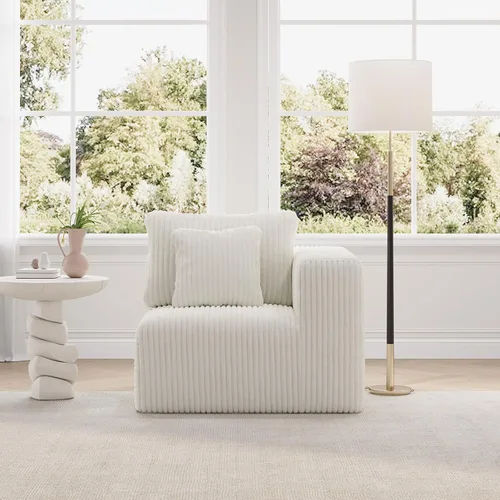Miniatura 33 de Novilla 141" Sofá seccional modular, sofá seccional moderno en forma de nube con soporte Smarts Coil™, sofá sin huesos en forma de U para sala