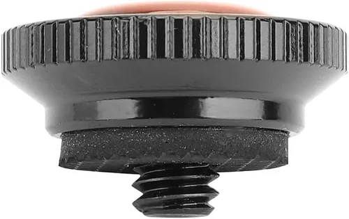 Miniatura 5 de ANGGREK Placa de liberación rápida, mini aleación de aluminio redonda para trípode Manfrotto de acción compacta, ultraligera, compatible