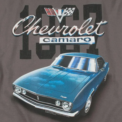 Miniatura 5 de Popfunk Camiseta clásica para coche Chevy Camaro 1967