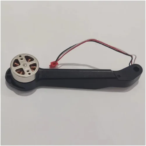 Brazo de motor de drone sin escobillas Pieza de repuesto Brazo delantero/trasero A1/B1/A2/B2 brazo con motor DIY accesorio para E88 (B2 brazo negro)