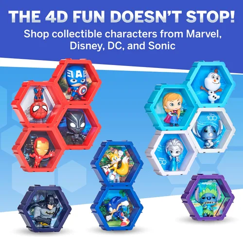 Miniatura 8 de WOW! PODS 4D Disney Frozen Elsa - Figura de juguete única conectable y coleccionable, exhibición de pared/estante, rellenos de cesta de Pascua