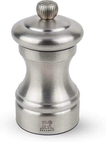 Peugeot Bistro Chef Molinillo de Sal, 10cm/4", Acero Inoxidable