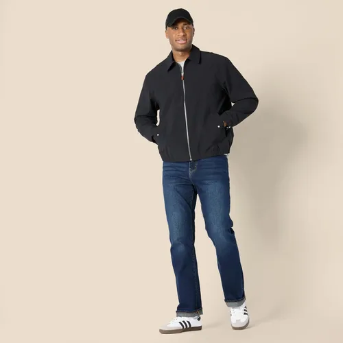 Miniatura 6 de Amazon Essentials Chaqueta bomber ligera y elástica con cremallera para hombre