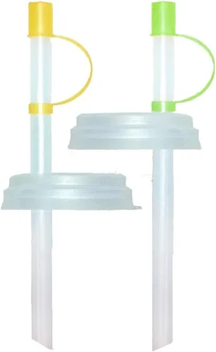 Miniatura 3 de Jokari 4 popotes de soda para beber y sellar para bebidas enlatadas