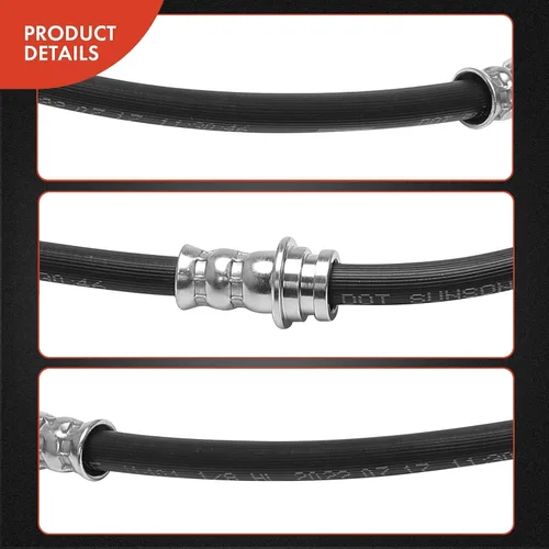 Miniatura 5 de A-Premium Manguera hidráulica de freno compatible con modelos BMW seleccionados - 318i 1997-1998, 318is 1997, 323Ci 2000, 323i 1998-2000, 323is