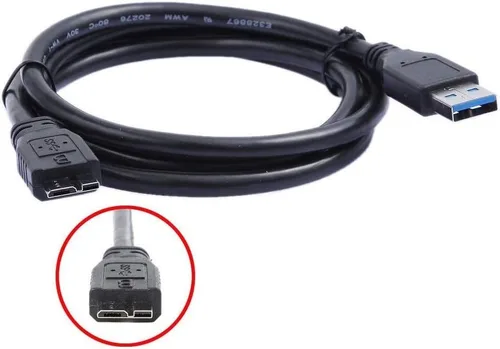 Miniatura 4 de MaxLLTo Cable de datos de sincronización de PC USB 3.0 de 3 pies para disco duro externo Seagate HDD HDD Cable de unidad de disco duro