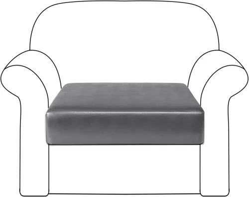 Miniatura 2 de Funda de cojín elástica para sofá, funda de cojín de punto para asiento de caravana, protector de muebles reversible en sala de estar