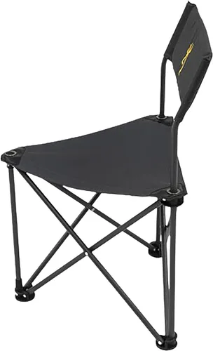 Miniatura 5 de Browning Dakota - Silla de caza y campamento, marco de acero compacto y plegable con 3 patas, asiento de tela 600D extra ancho, respaldo en ángulo