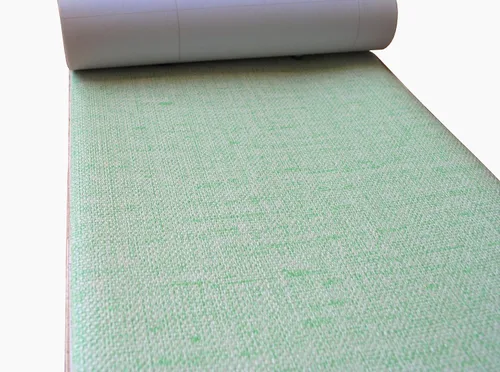 Miniatura 10 de MyFun Papel tapiz de color verde oscuro de 11 yardas, papel adhesivo para despegar y pegar, textura gruesa, impermeable, extraíble, papel de pared