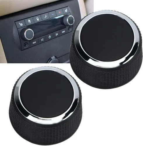 Miniatura 7 de Pomo de control trasero, 2 piezas de botón de volumen de audio trasero 22912547 reemplazo de botón de volumen de audio para Suburban 2007‑2013