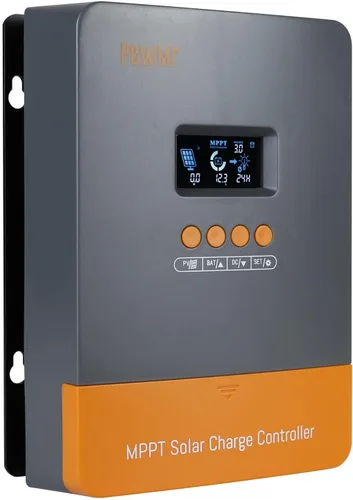 Regulador de carga solar MPPT de 60 amperios PowMr, 12V/24V/36V/48V Auto, adecuado para batería de plomo-ácido y litio, entrada MAX 160V 2800W de