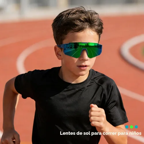Miniatura 3 de Gafas de sol de béisbol deportivas para jóvenes, ligeras, polarizadas, para sóftbol, ciclismo, para niños y niñas de 3 a 12 años C01-red
