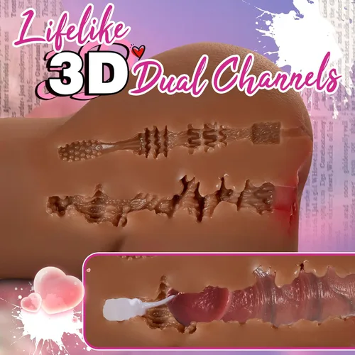 Miniatura 4 de Muñeca sexual de 8 libras, masturbador masculino, juguetes sexuales para adultos, milf realista, coño falso gordito suave con cadera anal vaginal
