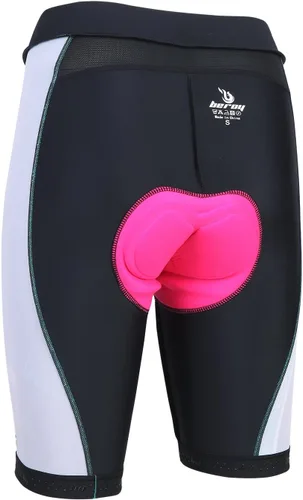 Miniatura 7 de beroy Cycling Shorts for Women with 3D Gel Pad Breathable Bike Shorts with Rear Mesh Panel