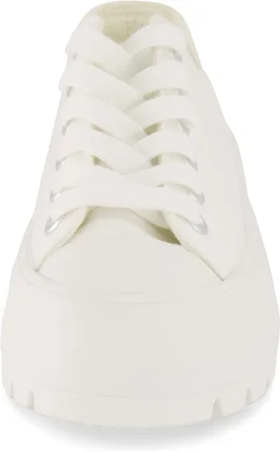 Miniatura 3 de CUSHIONAIRE Vasco Low Top - Tenis de lona para mujer + espuma viscoelástica, Negro